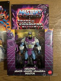 MOTU lotto sigillato Megatron Skeletor + Tygra