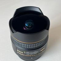 Obiettivo AF DX Nikon 10.5 f2.8 G ED Fisheye