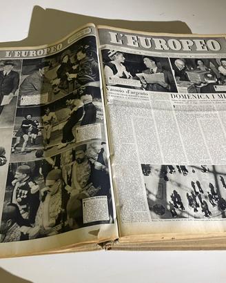 Riviste rilegate Europeo