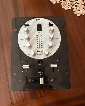 Mixer DJ 2 canali IMG Stage Line MPX-1
