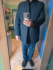 Giubotto blu Fred Mello taglia XXXL