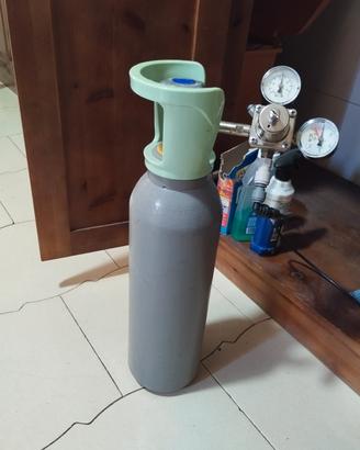 ricarica bombola CO2 alimentare per acqua frizzant
