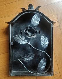 Bacheca portachiavi ferro battuto 