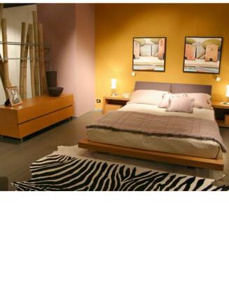 Letto zoe poliform Bianco lucido