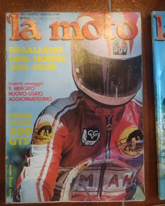 Rivista LA MOTO numero 4 anno 1975