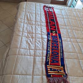 Sciarpa Milan-Barcellona UCL 2012