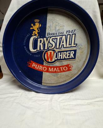 VASSOIO BIRRA CRYSTALL WUHRER