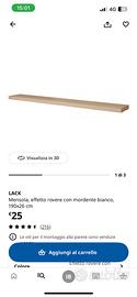 3 Mensole ikea lack