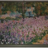 Quadro stampa Claude Monet Il Giardino dell'Artist