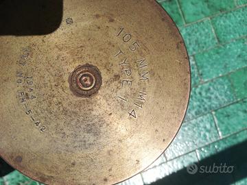 Bossolo 105 MM M14 Type 1 anno 1944