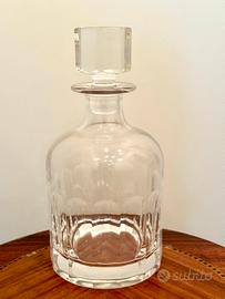 Decanter per whisky in cristallo con tappo