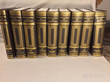 Enciclopedia del 900 Treccani 9 volumi (1975-1990)