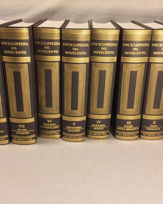 Enciclopedia del 900 Treccani 9 volumi (1975-1990)