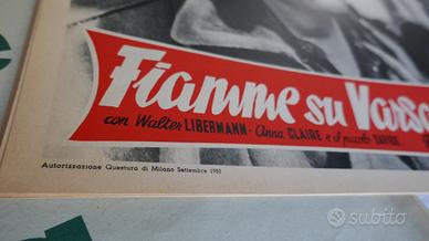 Locandine BN film anno 1952