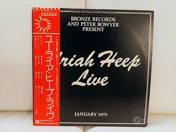 Uriah Heep Live January 1973 Bronze P-5501~2B 2x