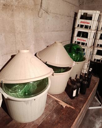 Damigiane vino 54 litri