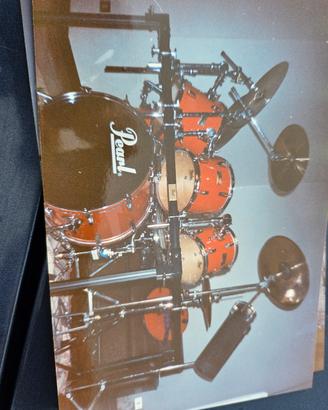 Batteria Pearl mod. Jeff Porcaro