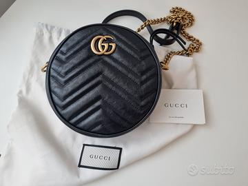 Borsa a spalla rotonda GUCCI