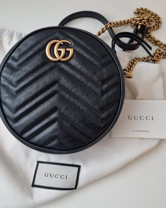 Borsa a spalla rotonda GUCCI