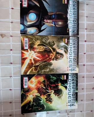 Annihilation Conquest 3-4-5 Marvel Crossover 2008
