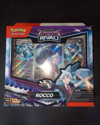 Pokémon, mazzo lotte tra rivali rocco; SEALED ita 
