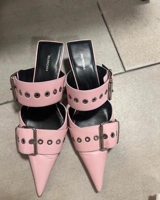 Balenciaga Pink leather shoes