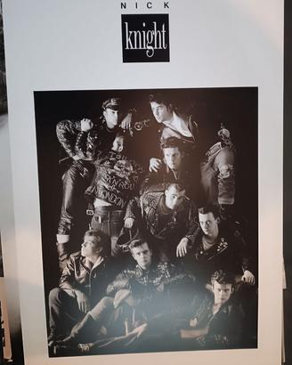 Poster Vintage NICK KNIGHT "London Bikers" - Athen