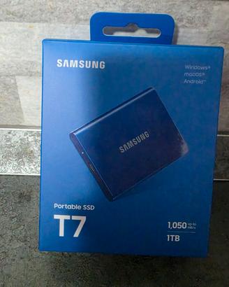 Samsung hard disk esterno t7
