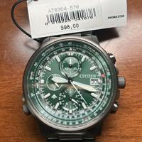 Citizen Crono Pilot Acciaio 41mm AT8304-57W