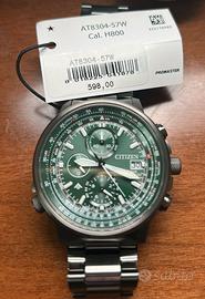 Citizen Crono Pilot Acciaio 41mm AT8304-57W
