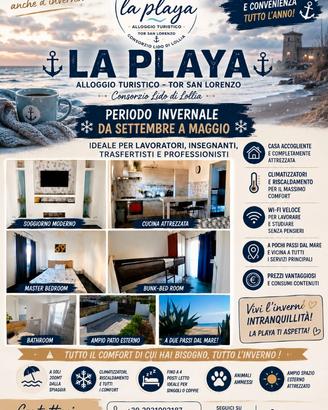 LA PLAYA alloggio turistico vacanza al Mare