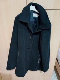 Cappotto Blu scuro Gocce di Elena taglia 52