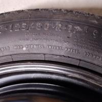 Ruotino di scorta misura 125/80 R17 99M