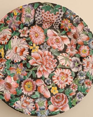 Piatto decorativo Cinese Vintage