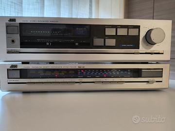 amplificatore e sintonizzatore  hi fi