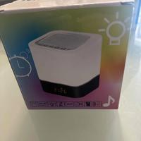 Altoparlante Bluetooth, Sveglia, luce notturna
