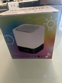 Altoparlante Bluetooth, Sveglia, luce notturna