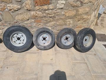 Ruote per carrello da 10'