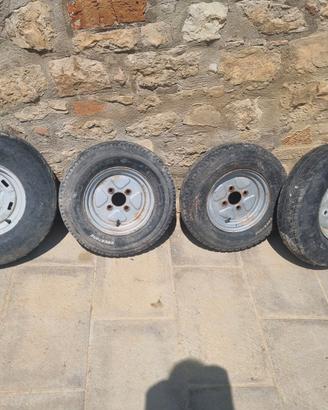 Ruote per carrello da 10'