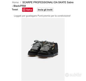 Scarpe globe Sabre 42,5