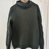 Felpa DonDup Cappuccio Uomo Verde M