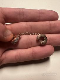 Catena in oro rosa 14 carati pandora