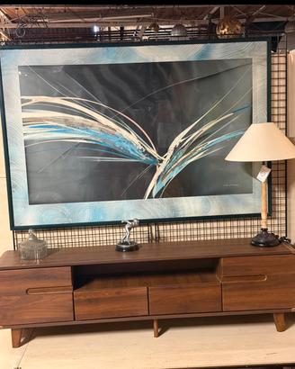 mobile porta tv 160cm x35 alto 45 colore come foto