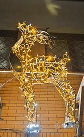 Renna di natale (Luminaria)