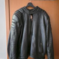 Giubbotto in pelle da moto TG. XXL