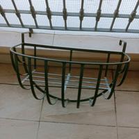 2 fioriere in ferro battuto da balcone
