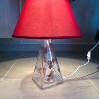 Lampada con bottiglia