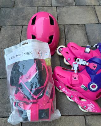 Kit rollerblade bambina
