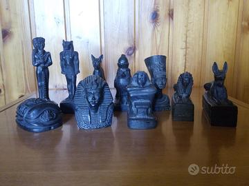 Collezione divinità egizie 10 statuine