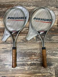 Coppia racchette Rossignol Match Maker vintage 80’